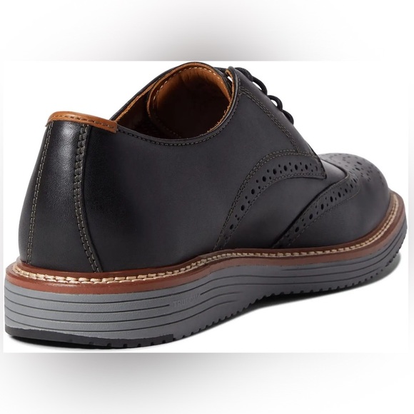 Johnston & Murphy Men's Upton Wingtip Oxfords Black - Picture 5 of 6